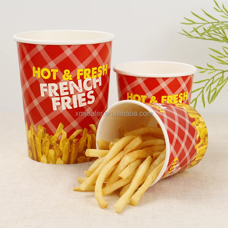 Disposable Container Chips French Fries Cups