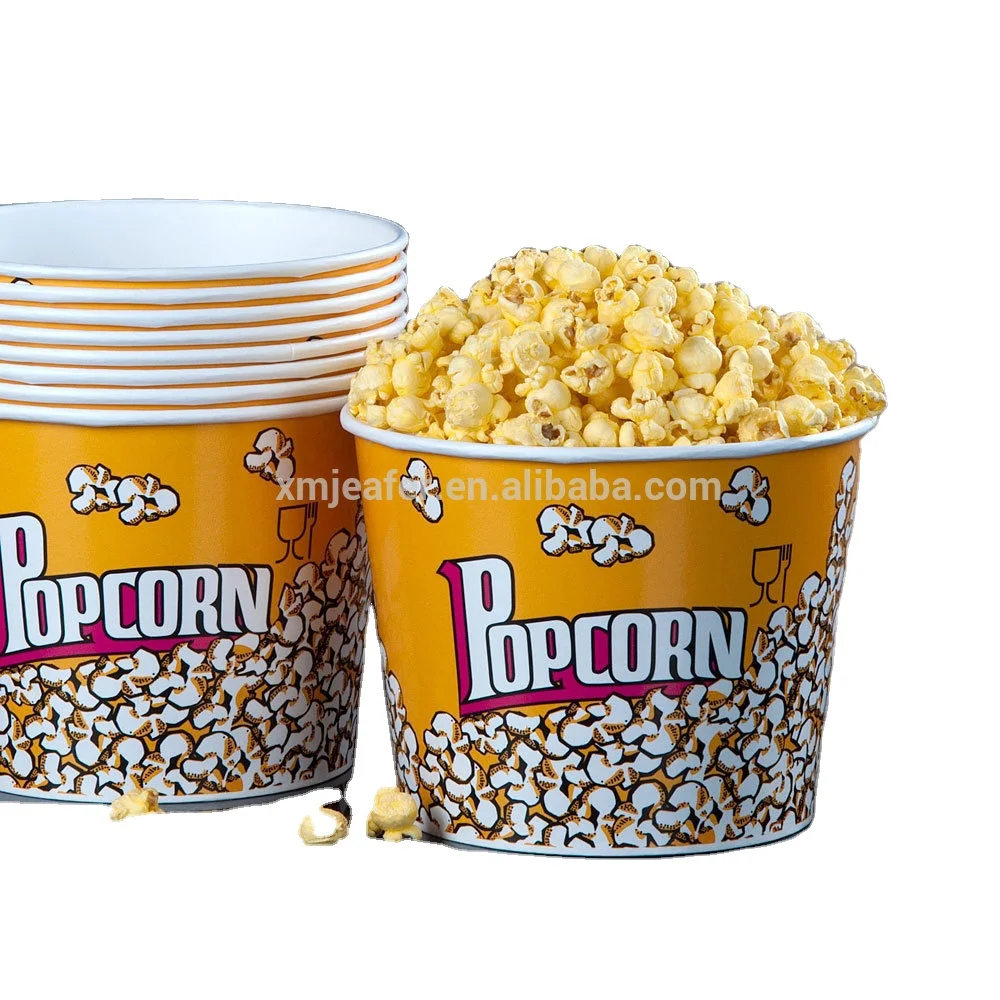 170oz Paper Popcorn Cup Paper Food Buckets