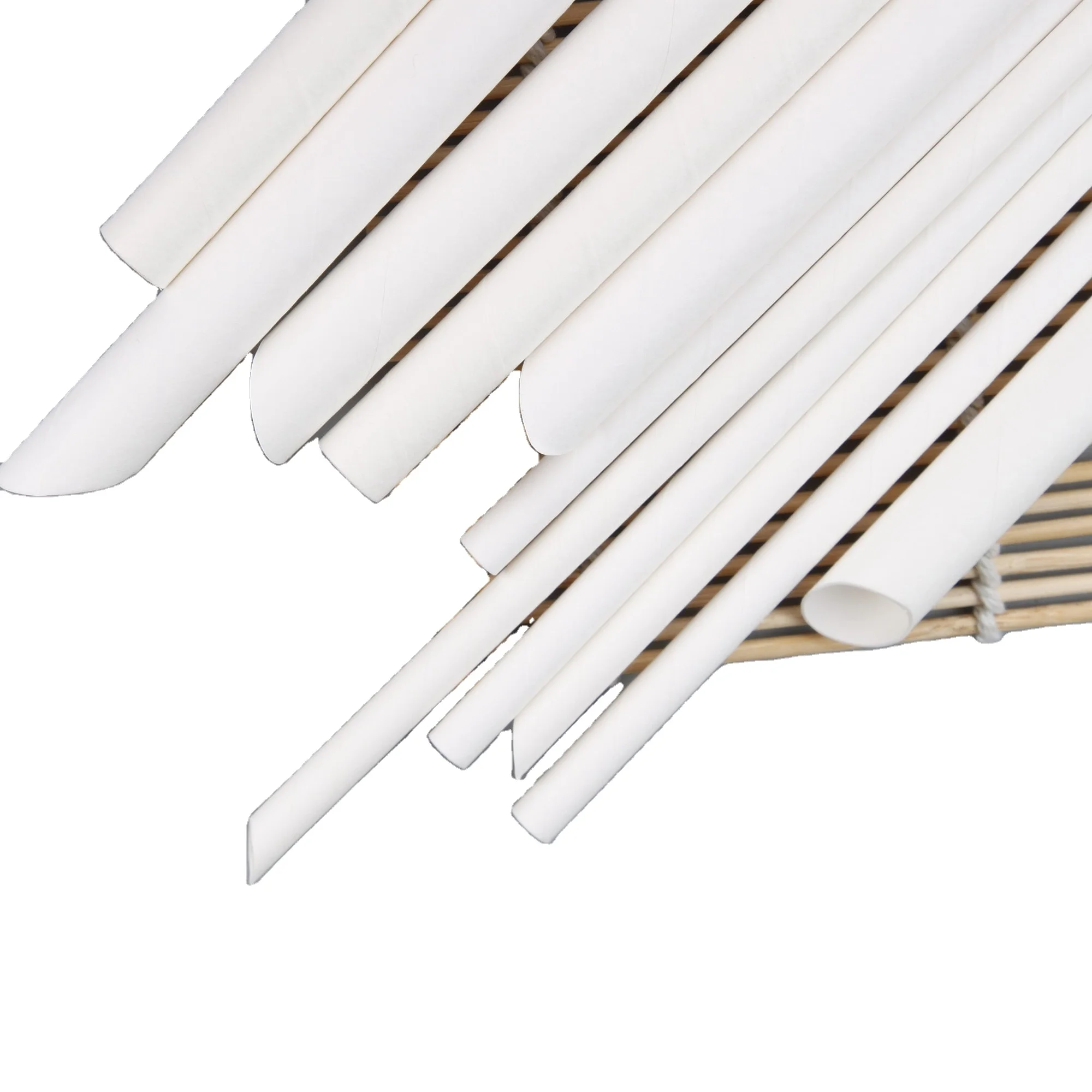 Eco-friendly Biodegradable Print Paper Drinking Straws Food