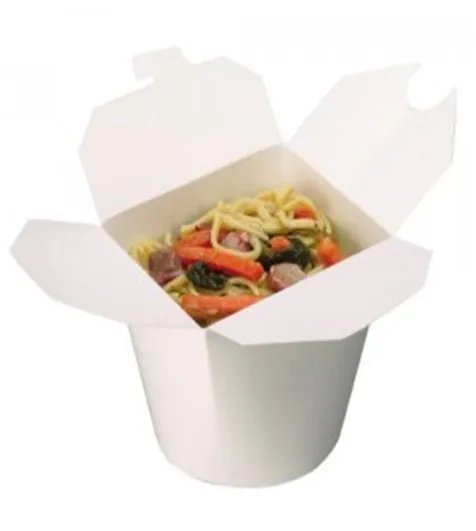 26 oz Paper Doner Noodle Box, Custom Printing Paper Food Box