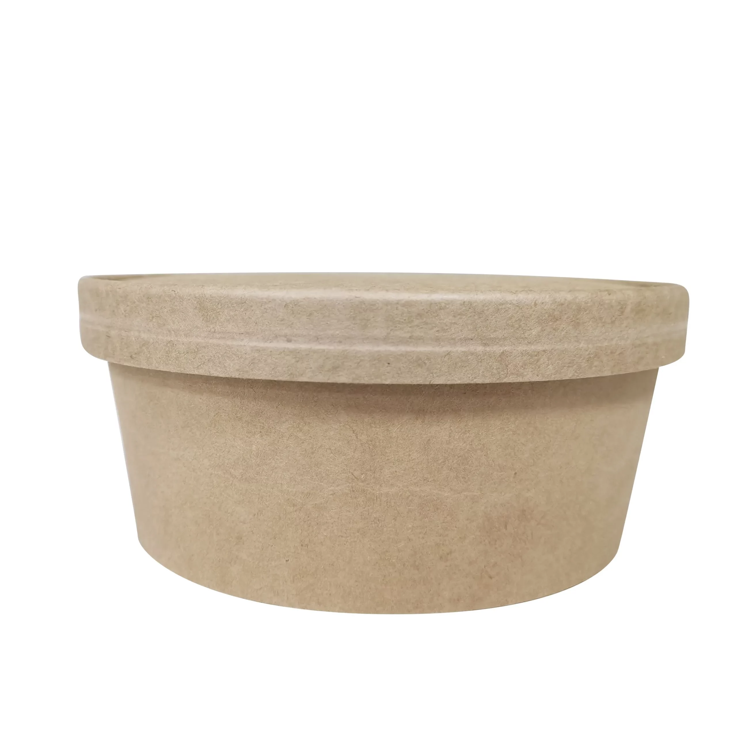 Disposable Kraft Paper Salad Bowl Paper Food Container
