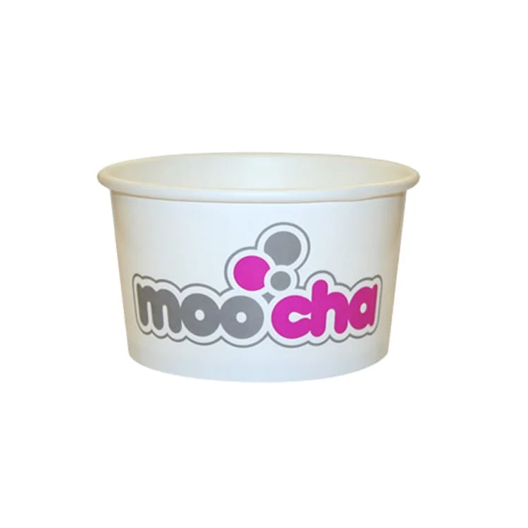 Ice Cream Bowl with Spoon Ice Cream Cup with Lid Small Ice Cream Cup 2 3 4 6 8 10 12 16 Oz 90 100 150ml Craft Paper Food Accept